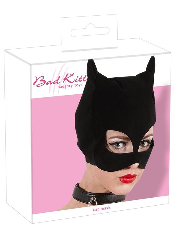 Maschera da Gatta - Catwoman Nero-3