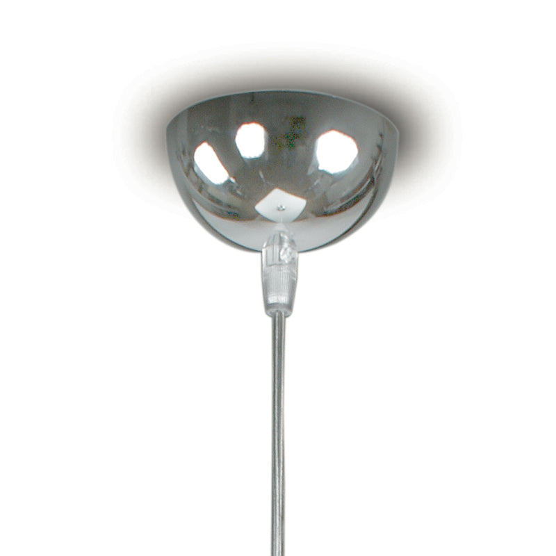 Sospensione Minimal Paralume Vetro Bianco Lampadario Moderno E27 Ambiente 254/01800-2