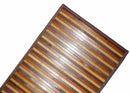 Tappeto in Bamboo 50x230 cm Rizzetti Easy Marrone-1