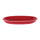 Piatto Ovale 36x25,5xh4,5 cm in Gres Porcellanato Otello Rosso