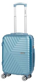 Trolley Valigia Bagaglio a Mano Rigido in ABS 4 Ruote TSA Ravizzoni Picasso Blu-1