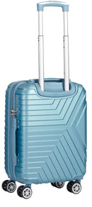 Trolley Valigia Bagaglio a Mano Rigido in ABS 4 Ruote TSA Ravizzoni Picasso Blu-2