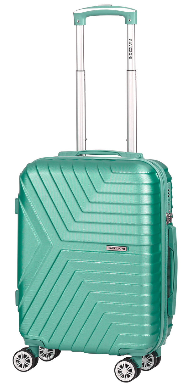 Trolley Valigia Bagaglio a Mano Rigido in ABS 4 Ruote TSA Ravizzoni Picasso Verde Salvia online