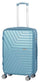 Trolley Valigia Medio Rigido in ABS 4 Ruote TSA Ravizzoni Picasso Blu
