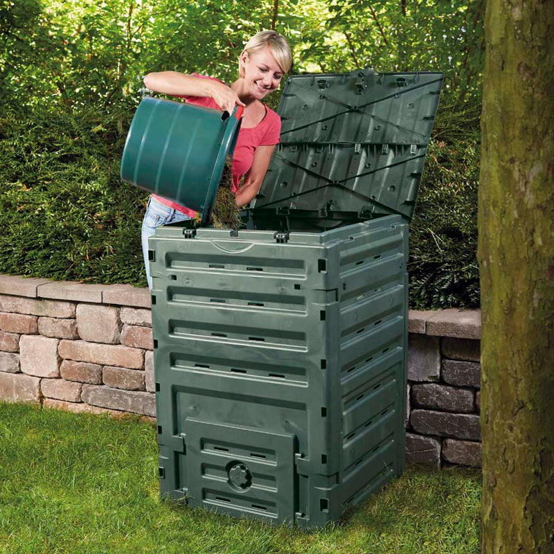 Compostiera da Giardino 300L 60x60xH90cm Rama Eco-Master Verde – acquista  su Giordano Shop
