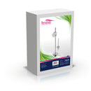 Piantana Porta Scopino Laterale e Porta Rotolo Altezza 81,70Cm-2