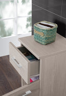 Mobile da Bagno Base Singola 33Cm Rovere Chiaro-2