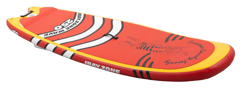 SUP Tavola Stand Up Paddle Gonfiabile 248x77x10 cm con Pagaia Zaino e Accessori Jbay.Zone Wave Y2-2
