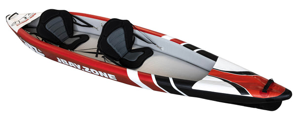 Kayak Gonfiabile Biposto 425x78 cm con Pagaie Zaino e Accessori Jbay.Zone 425 prezzo