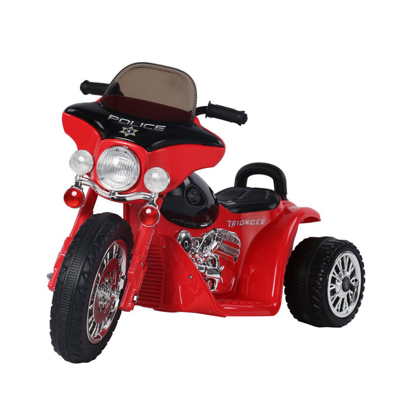 Moto Elettrica Polizia per Bambini 6V Police Rossa online