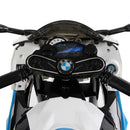 Moto Elettrica per Bambini 12V BMW RR Nero e Blu-8