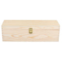 Cassetta portabottiglie vino legno naturale 1 bottiglia champagne cm 38x13xh12-2