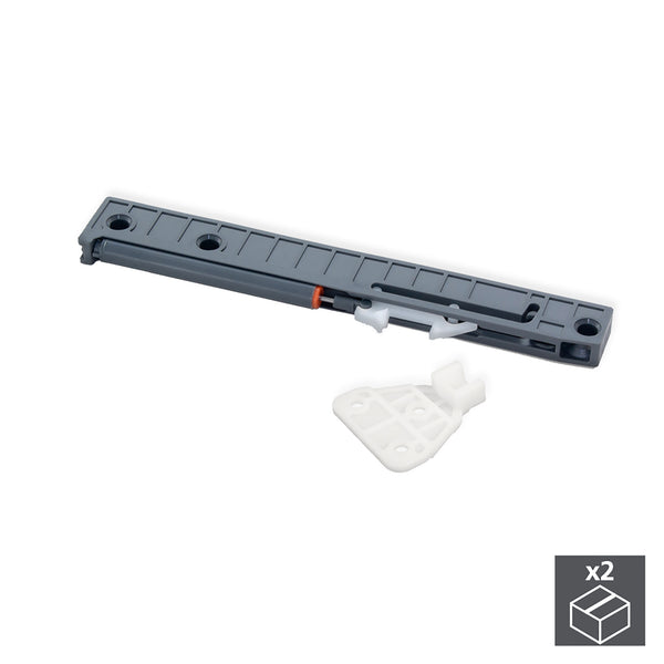Meccanismo di Chiusura Soft per Cassetto Ultrabox 350-500 mm Plastica Grigio Emuca prezzo