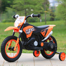 Moto Elettrica per Bambini 6V Babyfun Arancione-3