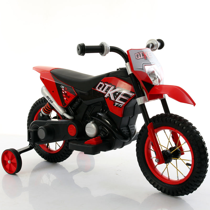 Moto Elettrica per Bambini 6V Babyfun Rossa-2