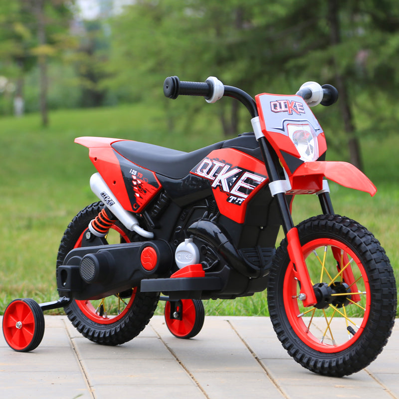 Moto Elettrica per Bambini 6V Babyfun Rossa-3