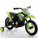 Moto Elettrica per Bambini 6V Babyfun Verde-2