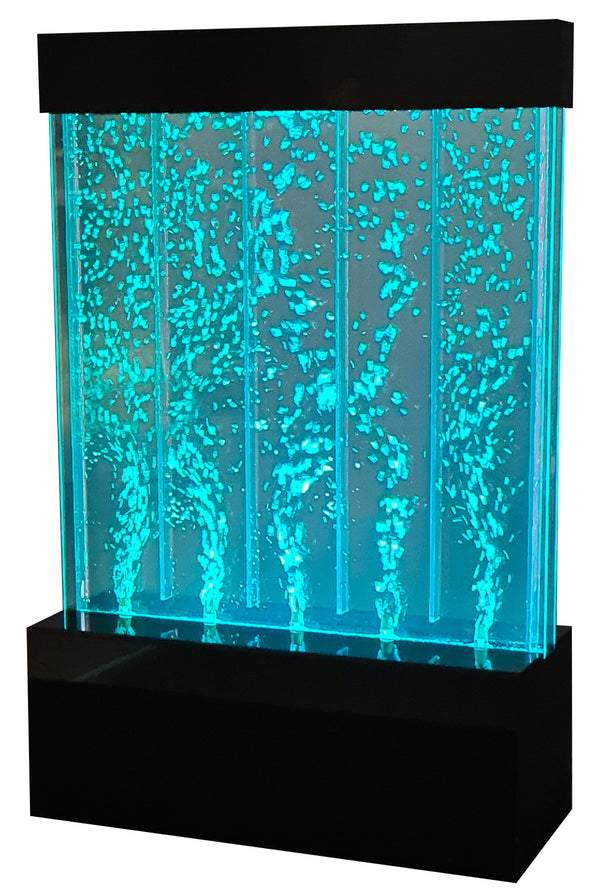 online Muro d’Acqua con Bolle Verticali 45x75 cm in Plexiglas con LED Perlage Corallo Mini
