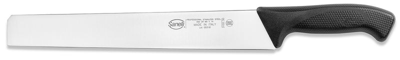 Coltello per Salumi e Formaggi Lama 30 cm Manico Antiscivolo Sanelli Skin Nero-1