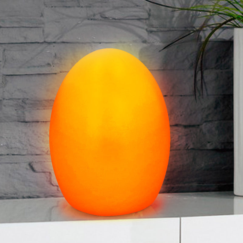 Lampada Tavolo Effetto Fiamma a LED Egg Flaming Luce da Notte Grundig-2