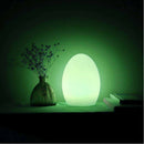Lampada da Tavolo Forma Uovo LED 7 Colori RGB Telecomando Luce Notte Comodino Grundig-4
