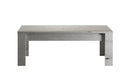Tavolino Rettangolare in Melaminico 122x65x45cm TFT Neve Rovere Neve-1