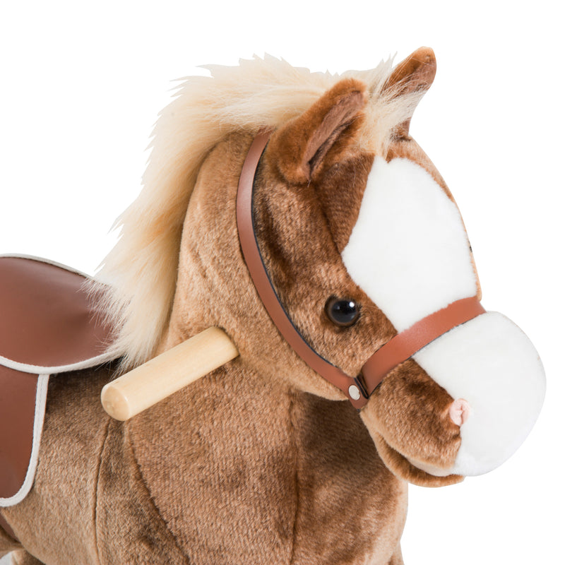 Cavallo a Dondolo per Bambini in Legno Giocattolo Cavalcabile – acquista su  Giordano Shop