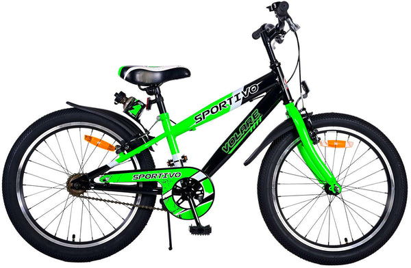 Bicicletta MTB Ragazzo 20” 7V in Metallo Sportivo Verde acquista