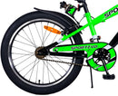 Bicicletta MTB Ragazzo 20” 7V in Metallo Sportivo Verde-4