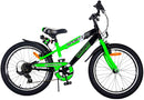 Bicicletta MTB Ragazzo 20” 7V in Metallo Sportivo Verde-1