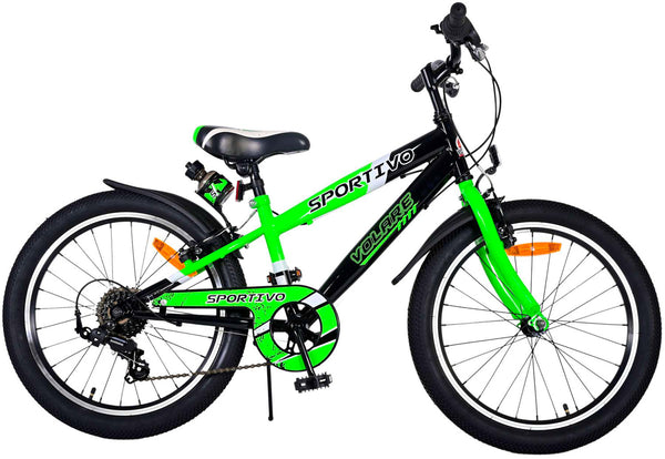 prezzo Bicicletta MTB Ragazzo 20” 7V in Metallo Sportivo Verde