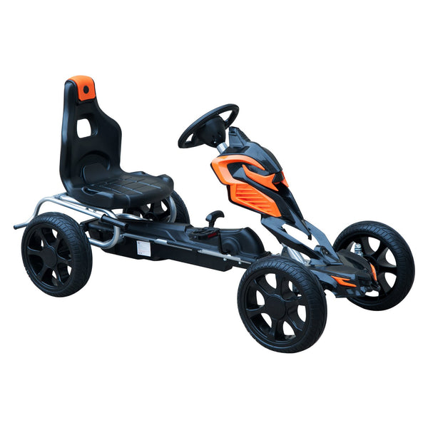 Go-Kart a Pedali per Bambini Arancione e Nero online