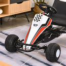 Go-Kart a Pedale per Bambini 104x66x57 cm  Bianco-9