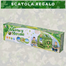 Tenda Casetta per Bambini 93x69x103 cm  Mimetica Verde-6