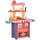 Cucina Giocattolo per Bambini 71,5x35x85,5 cm con Utensili Multicolore