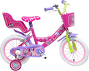 Bicicletta per Bambina 14" 2 Freni Disney Minnie Rosa-1