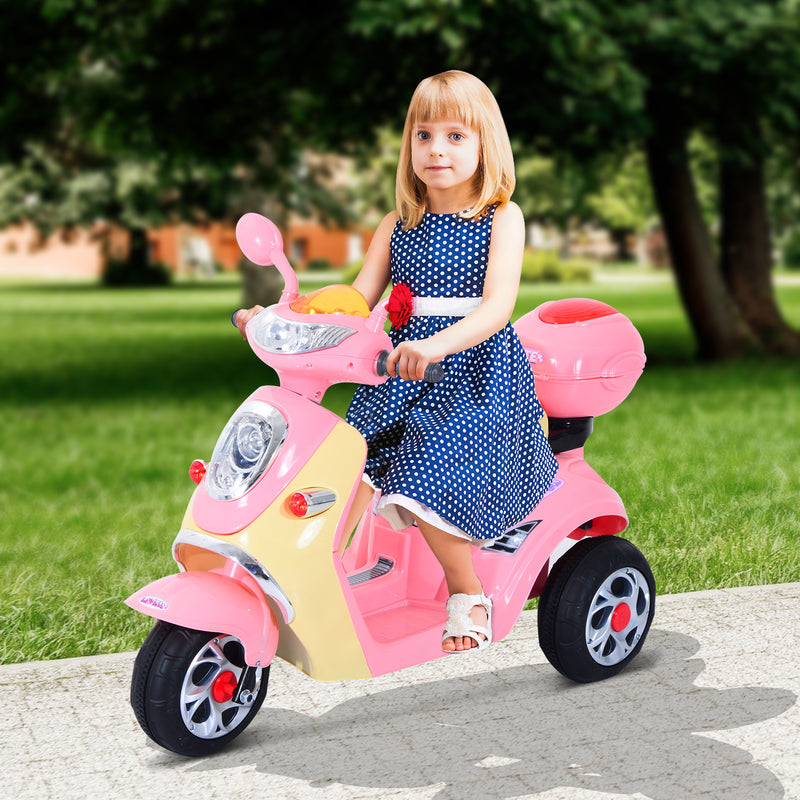 Moto Elettrica per Bambini 6V Motorino Rosa – acquista su Giordano