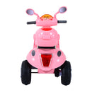 Moto Elettrica per Bambini 6V Motorino Rosa -5