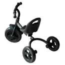 Triciclo per Bambini in Metallo Campanello Parafango Ruota Speciale Nero -8