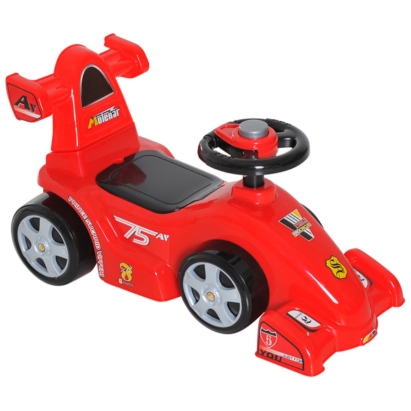 sconto Macchina Cavalcabile per Bambini Auto da Corsa Rossa