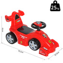 Macchina Cavalcabile per Bambini Auto da Corsa Rossa -3