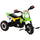 Triciclo a Pedali per Bambini a Forma di Moto Verde
