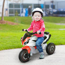 Moto Cavalcabile per Bambini   Bianco e Rosso-2
