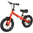 Bicicletta Pedagogica per Bambini 10" Senza Pedali   Rossa-1