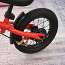 Bicicletta Pedagogica per Bambini 10" Senza Pedali   Rossa-6