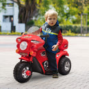 Moto Elettrica Police per Bambini 6V   Rossa-2