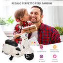 Piaggio Mini Vespa GTS Elettrica 6V per Bambini Bianca-4