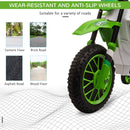 Moto Elettrica per Bambini 12V Motocross Verde-7