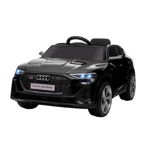 online Macchina Elettrica per Bambini 12V con Licenza Audi E-Tron Sportback Nera