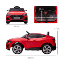 Macchina Elettrica per Bambini 12V con Licenza Audi E-Tron Sportback Rossa-3